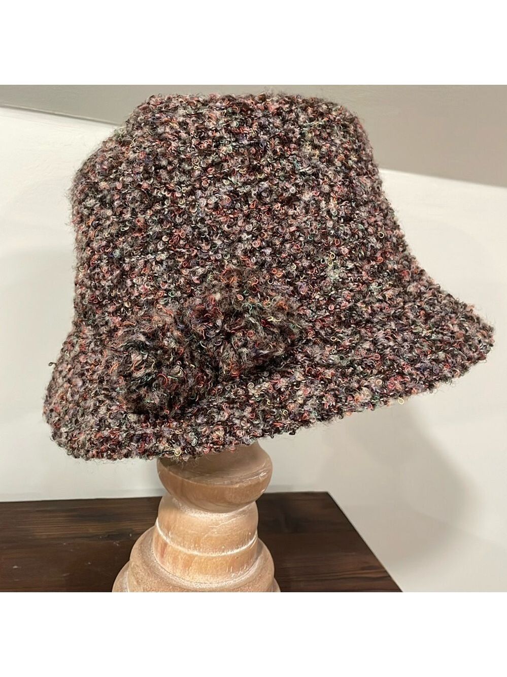 Liz Claiborne Vintage brown multi color bucket hat